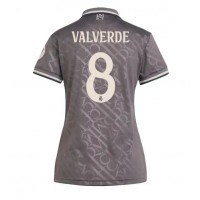 Real Madrid Federico Valverde #8 Replica Third Shirt Ladies 2024-25 Short Sleeve